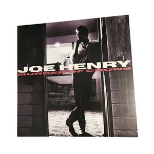 Joe Henry Murder‎ of Crows 12x12 Flat Promo Poster Vintage 1989 A&M Records Rock